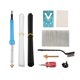 thumbnail image 2 of Welding Kit 1 Metal Stand 1 Metal Mesh Professional 80W 1 Wire Brush 40 Rods Quick Heating Welder Tools for Car DIY Macarena Máquina soldadora, 2 of 8