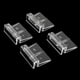 thumbnail image 4 of 4 piezas Universal acrílico acuario cubierta de Clip tapa soporte soporte Gloria Fish Tank Clips, 4 of 7