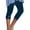 Navy, variant on VISALY Capri Leggings for Women, Beach Vacation Clothes for Women, Women's Casual Seaside Rhinestone Tights Yoga Cropped Pants Women's , Yoga Pants Women, 1 Pack Capris for Women (Black, L)