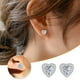 thumbnail image 1 of Par de damas amor moda diamante perla aretes joyería Wmkox8yi  sjalhkljlk586, 1 of 5