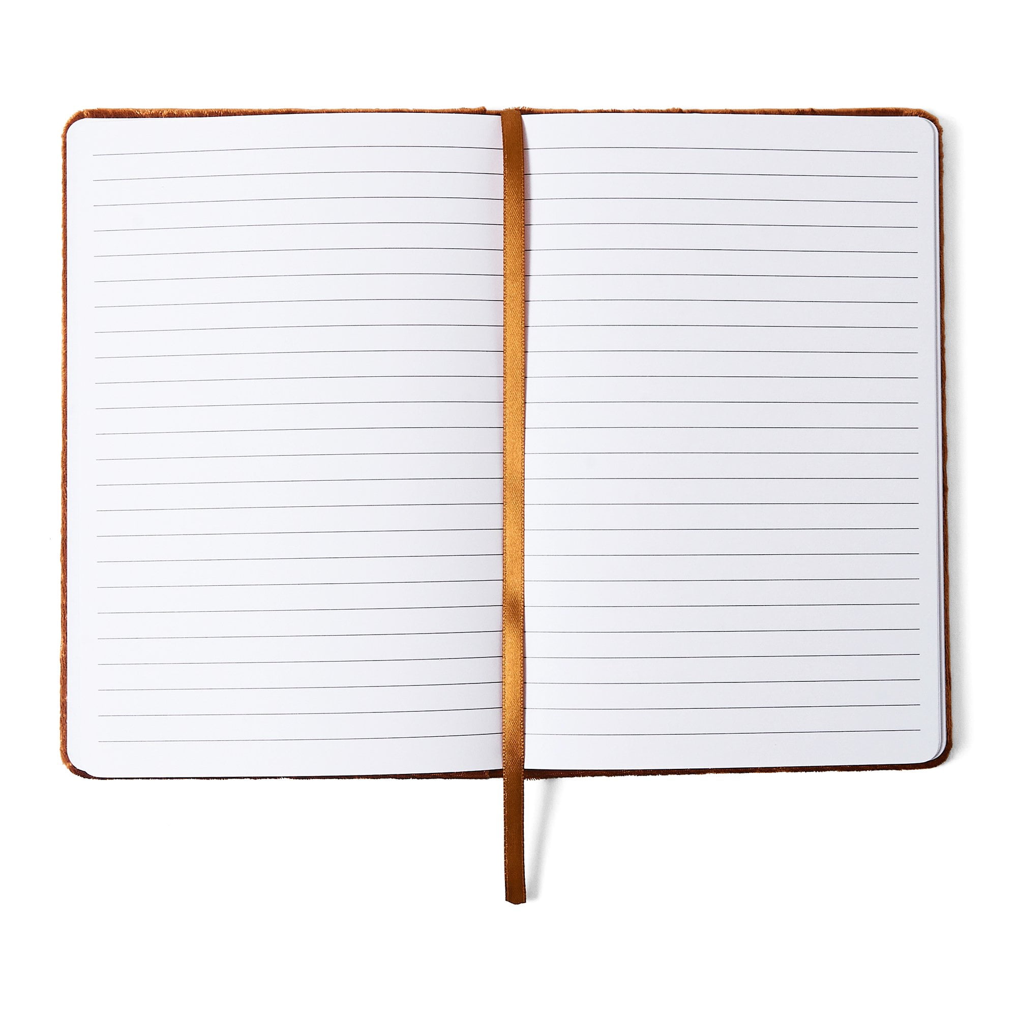 Sorority Shop Phi Sigma Sigma Notebook - PSS Velvet Notebook, With Velvet Cover, Gold Foil Imprint, Satin Ribbon, 216 Lined Pages, Glued Binding - Sorority Journal