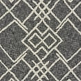 thumbnail image 2 of HomeRoots 516542 0.2 x 50 x 60 in. Black & Gray Woven Cotton Geometric Throw Blanket, 2 of 4