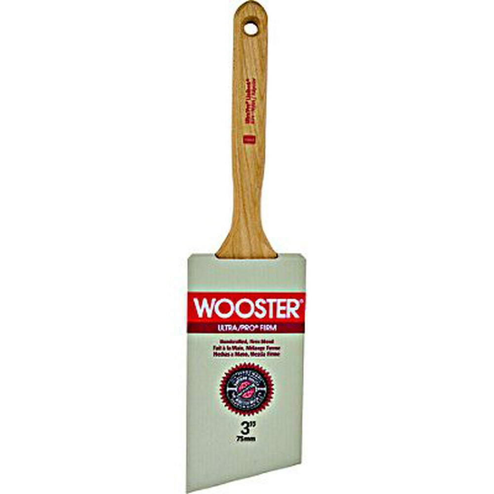 Wooster 4174-3 Ultra Pro Firm Nylon Polyester Firm Blend Angle Sash ...