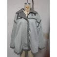 thumbnail image 3 of Spliced Zipper Streetwear Jackets Winter Overcoat (XL, DarkGrey), 3 of 5