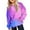 Blue, variant on Mercatoo Teen Girls Cute Tie Dye Hoodies Fleece Warm Oversized Pullover Sweatshirts Kids Gradient Color Cotton Hoodie Clothes