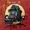 thumbnail image 2 of GTRACING Gaming Chair with Bluetooth Speakers and Footrest, Multi-color, 2 of 6