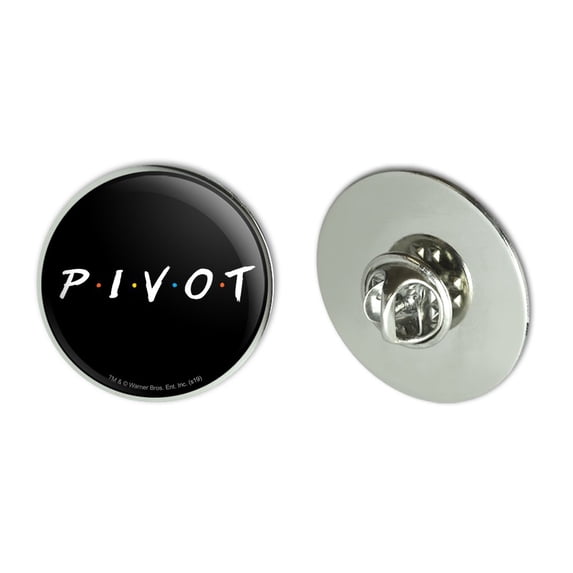 Friends PIVOT Metal 1.1" Tie Tack Hat Lapel Pin Pinback