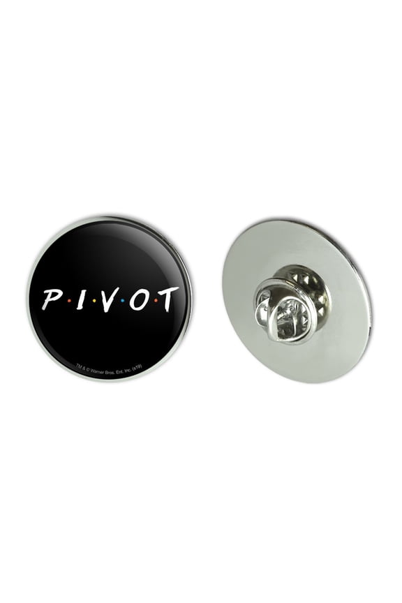 Friends PIVOT Metal 1.1" Tie Tack Hat Lapel Pin Pinback