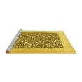 thumbnail image 2 of Ahgly Company Machine Washable Indoor Round Persian Yellow Traditional Area Rugs, 7' Round, 2 of 4