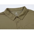 thumbnail image 4 of QPNGRP Men's Polo Shirt Short Sleeve Quick Dry Performance Lightweight Shirts, 4 of 5