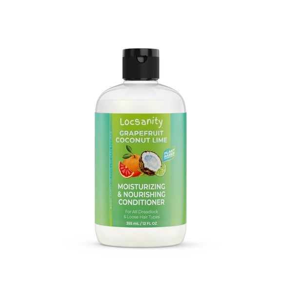 Locsanity Coconut Lime Grapefruit Conditioner – Moisturizing & Nourishing Formula for Dreadlocks, Sisterlocks, Microlocks, and Natural Hair
