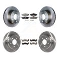 thumbnail image 1 of Transit Auto Front Rear Disc Brake Rotors and Ceramic Pads Kit for Car Jeep Grand Cherokee K8T-100988, 1 of 11