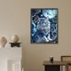 thumbnail image 4 of Pintura de diamante 5D Wdftyju DIY taladro redondo completo gema gato bajo la luna 30x40cm, 4 of 9