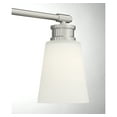 thumbnail image 6 of Trade Winds Billie 3-Light Bathroom Vanity Light in Brushed Nickel, 6 of 6