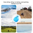 thumbnail image 4 of Yunuuuoa Portable Snow Sled for Adults - High Speed Skiing Board with Non-Slip Seat & Big Handle - All Terrain Sledding for Snow Grass Sand - Durable ABS Plastic Winter Sports Outdoor Recreation Toy, 4 of 7