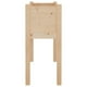 thumbnail image 5 of Jardineras VidaXL de madera maciza de pino 70 x 31 x 70 cm (2 unidades), 5 of 9
