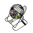 thumbnail image 2 of Juego de bingo Yuanhe Deluxe con jaula de metal, 75 bolas y 50 tarjetas, 2 of 6