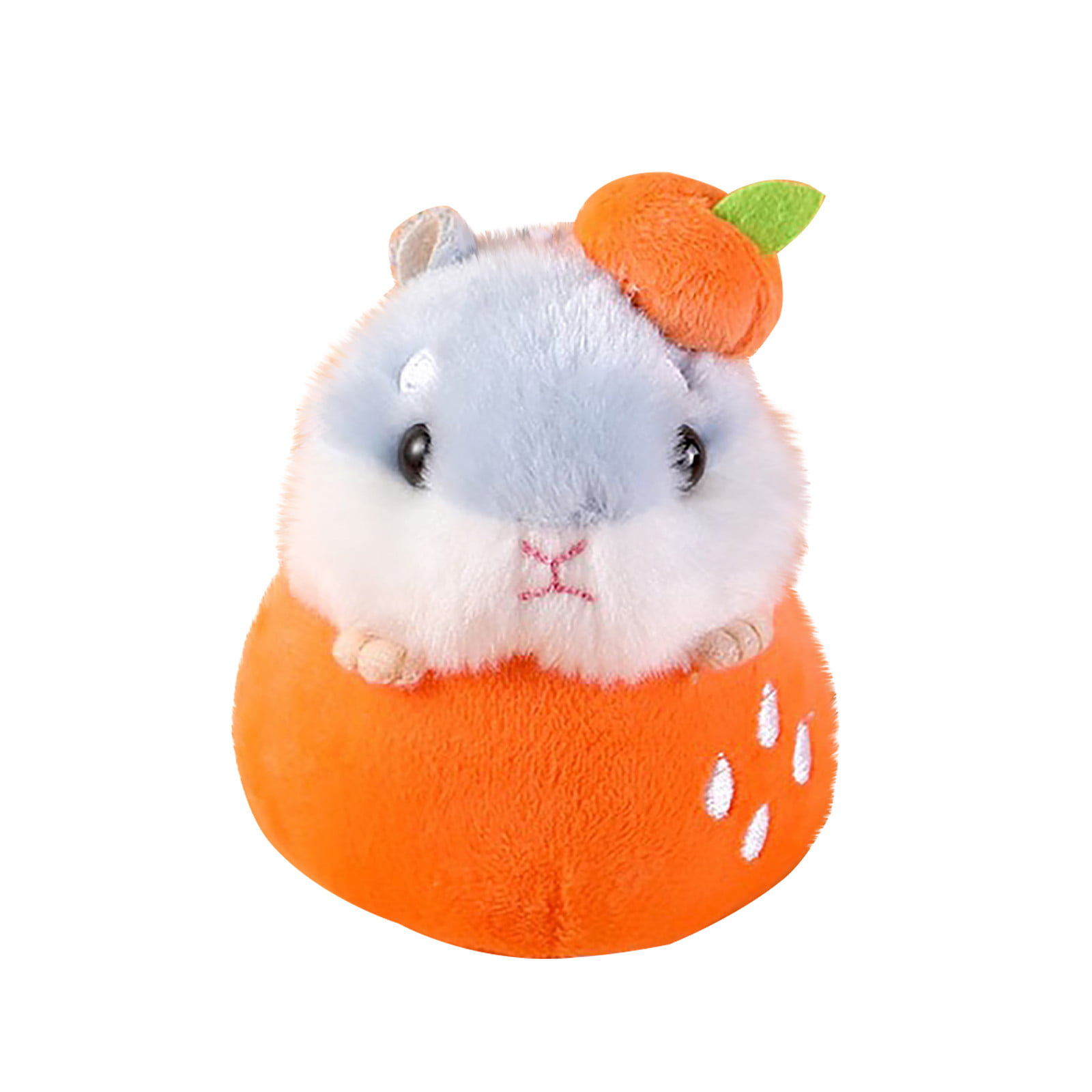 Hamster Plush Stuffed Animal Toy Keychain Blue 3.5" US Seller 