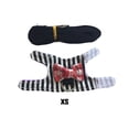 thumbnail image 2 of mmirethe Pet Rat Vest – Stylish And Secure Harness For Easy Handling Strap On Harness Hamster Harness Rabbit Harness Pet Harness Red box XS 1 black stripes,1 XS, 2 of 6