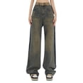 thumbnail image 2 of Sngxgn Women's Mid Rise Stretch Cut Jean(A,XL), 2 of 6
