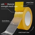 thumbnail image 2 of MesaSe Fabric Tape Double Sided Carpet Tape Heavy Duty for Hardwood Floors 1 Roll Filament Adhesive Tape Double Sided Rug Tape for Area Rugs on Carpet Double Sided Tape for Tile Floors 2i, 2 of 5
