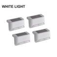 thumbnail image 4 of MYG 4 Pack Solar Fence Lights LED Waterproof Outdoor Solar Power LED Stair Lights, 4 of 9