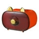 thumbnail image 4 of Estuche decorativo para pañuelos faciales, impermeable, adorable, práctico y a prueba de polvo. Naranja, 4 of 9