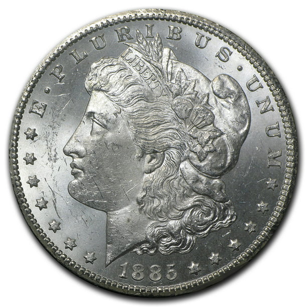 1885-CC Morgan Dollar MS-63 NGC (GSA) - Walmart.com