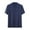 Mens T-Shirts Navy, variant on Tshirts Shirts for Men Short Sleeve Button-Down Stand Collared T-Shirts Casual Lightweight Solid Color Slim-Fit Office Work Tees Tops