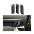thumbnail image 3 of Piezas de pegatinas embellecedoras Shaofei para manija de puerta interior de coche Land 110 2020-2023 grano de madera, 3 of 5