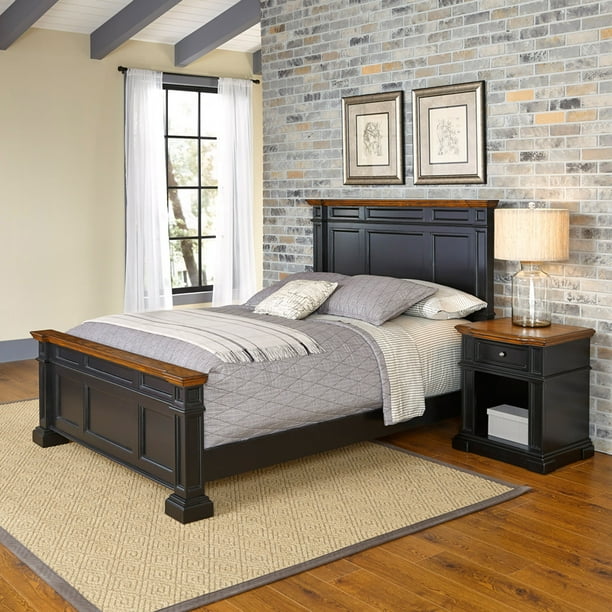 Home Styles Americana King Bed and Night Stand
