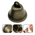 thumbnail image 2 of 10x Vintage Bronze Craft Bells Small Brass Jingle Bells for Wind Chimes GX, 2 of 10