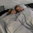 thumbnail image 2 of Outdoor Double Cotton Sleeping Bag Double Waterproof Camping Hiking Backpack Lazy Bag, 2 of 6