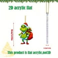 thumbnail image 2 of How the Grinch Stole Christmas Grinch Christmas Decorations, Christmas Tree Ornaments - Cute G-rinch Hanging Ornaments for Christmas Tree - Christmas Decor Indoors Home Party, 2 of 3