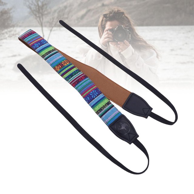 Camera Strap Nylon Vintage Ethnic Style Adjustable Universal Camera Neck Shoulder Strap Camera Strap