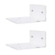 thumbnail image 1 of de 2 organizador de estante de pared flotante pequeño cm para , ahorro de espacio, 1 of 8