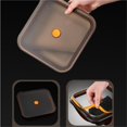thumbnail image 6 of Metal Food Container, Stainless Steel Food Storage Container Leak Proof Sinking Lid, 316 Grade Metal Bento Box for Refrigerator, Vacuum Sealed, Leakproof, and Lunch Container, 500ml, 6 of 8