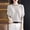 Beige, variant on Women's Diamond Knit Short Sleeve Top Contrast Trim Crew Neck Knit Blouse for Summer