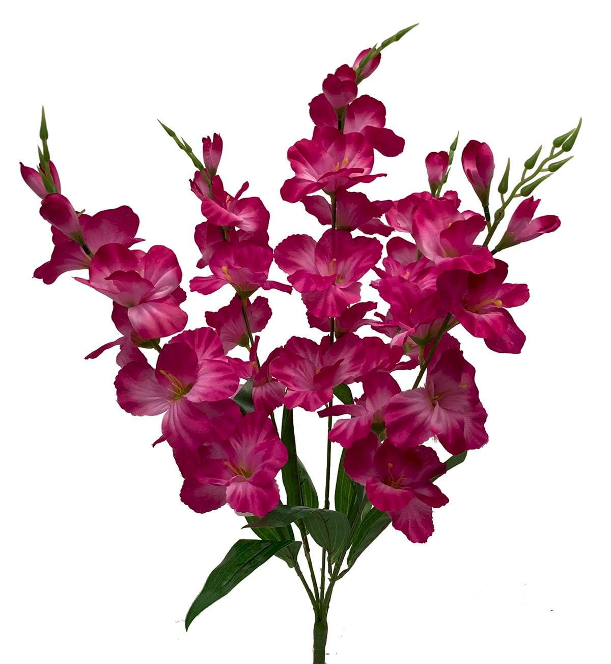 Purple Gladiola Bush Artificial Flowers
