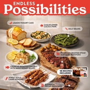 Gourmia 14 Qt Air Fryer Oven, 12 Presets, Rotisserie, FryForce 360°, Stainless Steel
