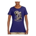 thumbnail image 2 of If It's Not a Weimaraner It's Just a Dog Gift | Womens Dog Lover Graphic T-Shirt, Purple, 2XL, 2 of 3