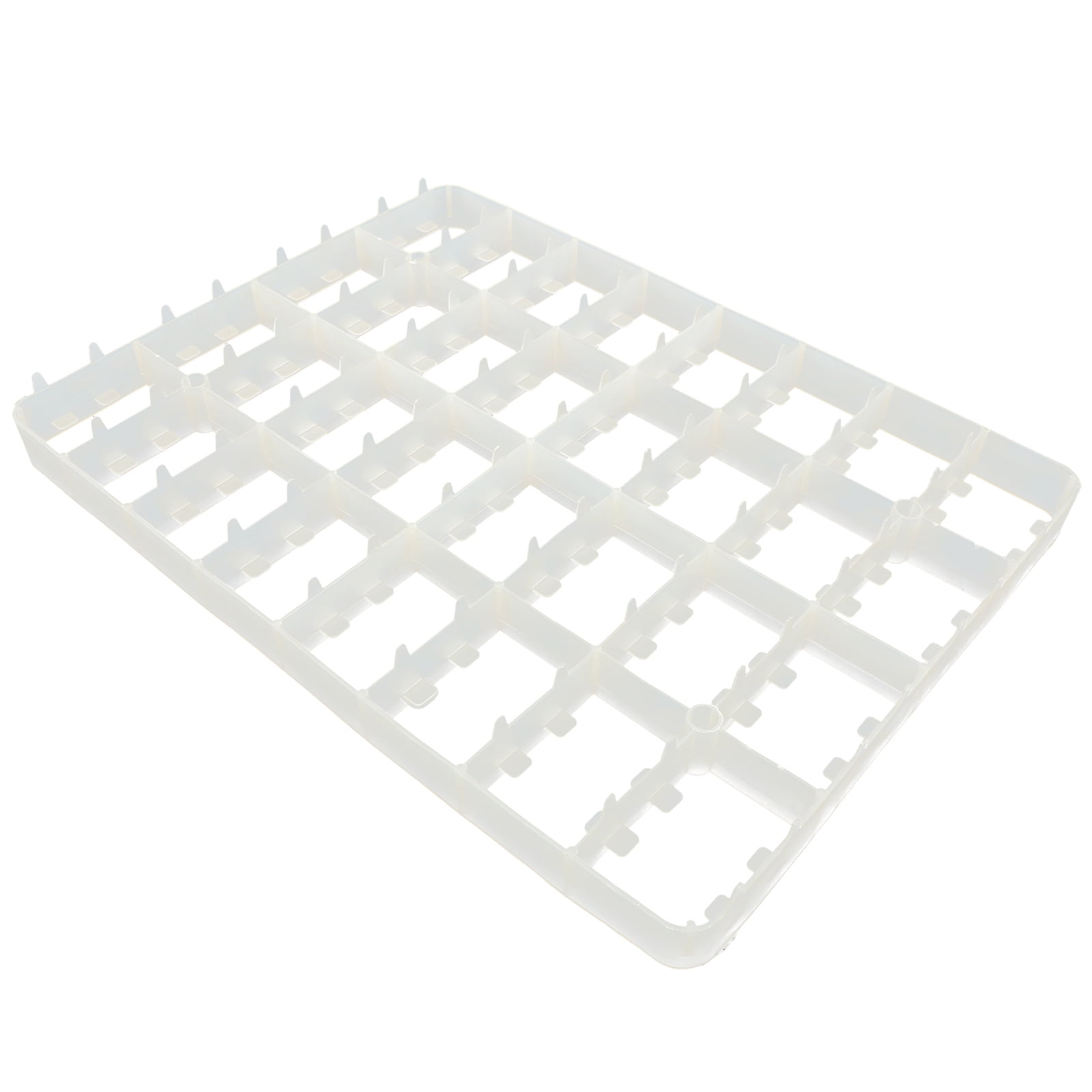 WHAMVOX  Professional Egg Incubator Tray Transportation Holder White