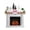 Multicolor, variant on Christmas Cats Mantel Scarf Fireplace Decorations for Living Room, XmasTree Winter Gifts Floral Pink Plaid Fireplace Mantel Scarf Cover Runner for Halloween/Thanksgiving/Christmas Decor 60"x17"