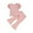 Pink, variant on Zwiiyzr 1-5T Toddler Baby Girl Summer Clothes Set Crewneck Ruffle Knit Ribbed Short Sleeves T-Shirts Tops Flared Pants 2Pcs Outfits Pink