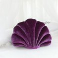 thumbnail image 3 of Luxury Shell Stuffed Pillow Velvet Pillow Sea Shell Household Decoration Bed Sofa Cushion, 3 of 5