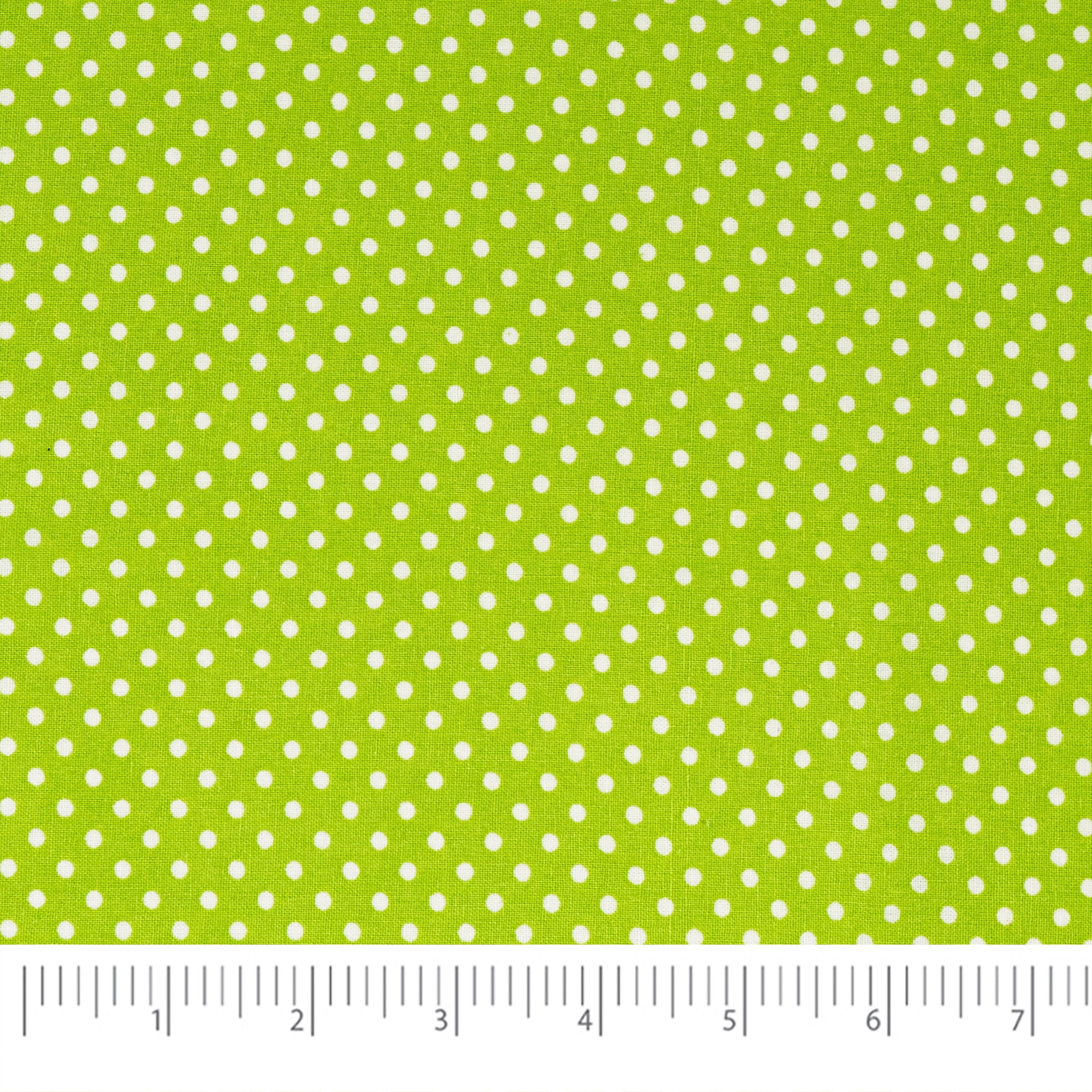 Waverly Inspirations 1 Yard Cut 100% Cotton Prints Fabric, Dot Grass, 44" Wide for Quilting & Sewing