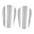thumbnail image 1 of Siruishop 2 Pcs Mini Protège-Tibias de Soccer Compacts Légers pour Sports de Plein Air Entraînement TP 8cmx5cm, 1 of 8
