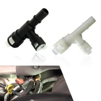 Furulu 2x HVAC Heater Inlet Hose Tee Connector 15055343 For Chevrolet Suburban Tahoe