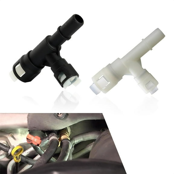 2X Hvac Heater Inlet Hose Tee Connector 15055343 For Chevrolet Suburban Tahoe