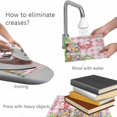 thumbnail image 4 of Placemats Set of 6, Easter Bunny Gnomes Woven Placemat, Linen Place Mats for Kitchen/Dining Tables, Spring Easter Eggs Floral Pink Plaid Washable Table Mats for Party, 4 of 8